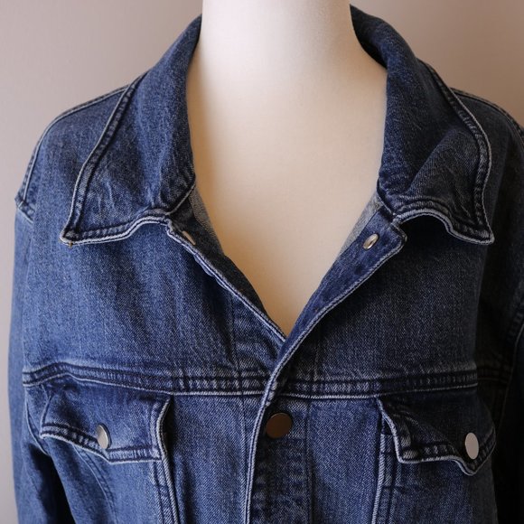 Dark Jean Jacket - Picture 7 of 11